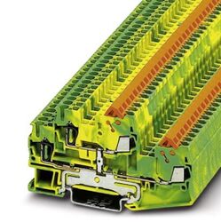 Phoenix contact 3050248 QTTCBS 1,5-PE Двухъярусная заземляющая клемма