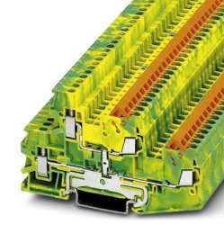 Phoenix contact 3050277 QTTCBU 1,5-PE Двухъярусная заземляющая клемма