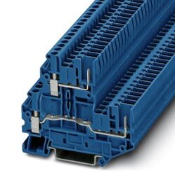 Phoenix contact 3060364 UTTB 2,5/2P BU Двухъярусные клеммы