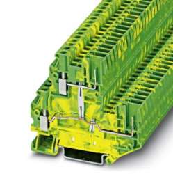 Phoenix contact 3060380 UTTB 2,5/2P-PE Двухъярусная заземляющая клемма