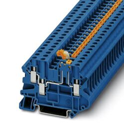 Phoenix contact 3073021 UT 4-TWIN-MT P/P BU Клеммы с ножевыми размыкателями
