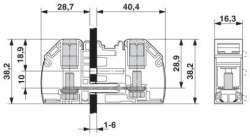 Phoenix contact 3073597 RW 5/S Болтовые клеммы