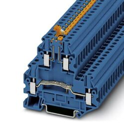 Phoenix contact 3076015 UTTB 4-MT P/P BU Клеммы с ножевыми размыкателями