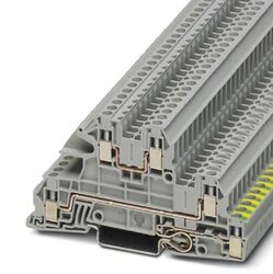 Phoenix contact 3076029 UTI 2,5-PE/L/L Заземляющие клеммы для выполнения проводки в зданиях