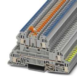 Phoenix contact 3076032 UTI 2,5-PE/L/NTB Заземляющие клеммы для выполнения проводки в зданиях