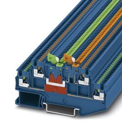 Phoenix contact 3210352 PTT 1,5/S-2MT BU Клеммы с ножевыми размыкателями