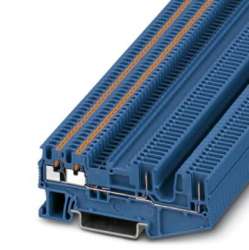 Phoenix contact 3212400 PT 1,5/S-QUATTRO/2P BU Проходные клеммы