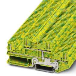 Phoenix contact 3213881 PTTB 1,5/S/4P-PE Двухъярусная заземляющая клемма