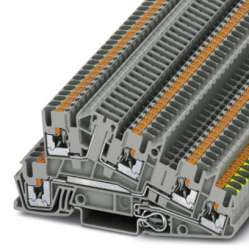 Phoenix contact 3213960 PTI 2,5-PE/L/TG Заземляющие клеммы для выполнения проводки в зданиях