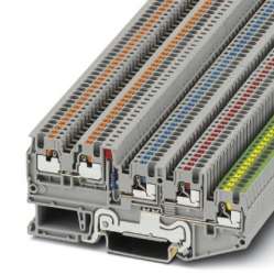 Phoenix contact 3244467 PTIO 1,5/S/4-PE-LED 24 RD Клеммный модуль для подключения датчиков и исполнительных элементов