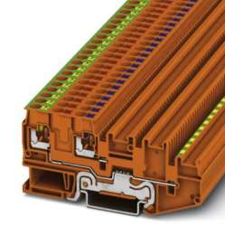 Phoenix contact 3244481 PTIO-IN 2,5/4-PE OG Клеммный модуль для подключения датчиков и исполнительных элементов