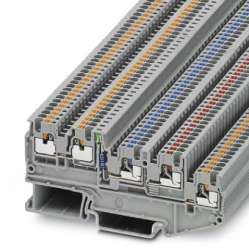 Phoenix contact 3244520 PTIO 1,5/S/4-LED 24 GN Клеммный модуль для подключения датчиков и исполнительных элементов