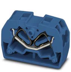 Phoenix contact 3249185 MSDBV 2,5-F BU Сдвоенная фланцевая миниклемма