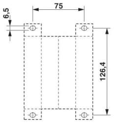 Phoenix contact 3260128 PTPOWER 95-3L/FE-F P Клемма для высокого тока