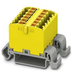 Phoenix contact 3273160 PTFIX 12X2,5-NS35A YE Распределительный блок