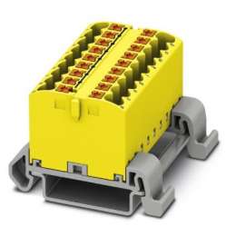 Phoenix contact 3273182 PTFIX 18X2,5-NS35A YE Распределительный блок