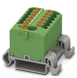 Phoenix contact 3273228 PTFIX 6/12X2,5-NS35A GN Распределительный блок