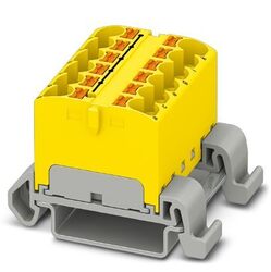 Phoenix contact 3273686 PTFIX 12X4-NS35A YE Распределительный блок