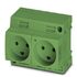 Phoenix contact 804118 EO-K/UT/LED/DUO/GN Двойная розетка