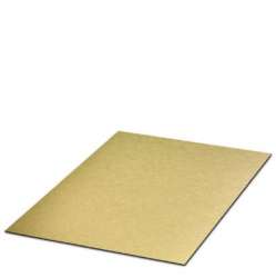 Phoenix contact 814034 GPAL 400X300X1,5 SR/BK/GD Пластины для гравировки, для наружного применения