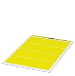 Phoenix contact 824260 BMKL 64X16 YE CUS Этикетки в листах DIN-A4