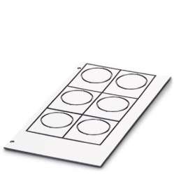 Phoenix contact 824371 EMLP 32 (38X14) CUS Пластиковая табличка с отверстием