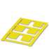 Phoenix contact 825464 UC-EMLP (22X22) YE Пластиковая табличка