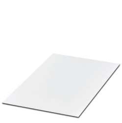 Phoenix contact 826831 GPK/SK296X200X0.8 WH/BK Пластина с гравировкой