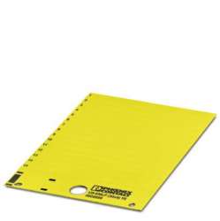 Phoenix contact 828899 US-EMLP (35X9) YE Пластиковая табличка