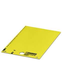 Phoenix contact 830080 US-EMLP (17X7) YE CUS Пластиковая табличка