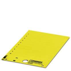 Phoenix contact 830095 US-EMLP (27X12,5) YE CUS Пластиковая табличка