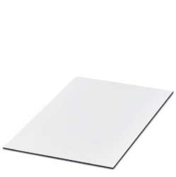 Phoenix contact 830145 GPK/SK 296X200X1,5 WH/BK Пластина с гравировкой