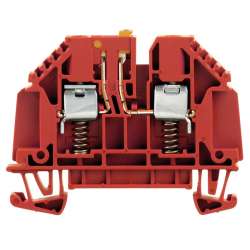 Weidmuller 1000010001 WTR 4 SL RT Исполнение: W-серия, Измерительная клемма с размыкателем, Расчетное сечение: 4 мм.кв, Винтовое соединение