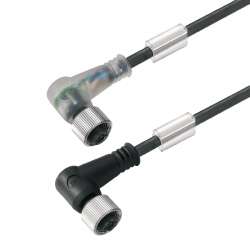 Weidmuller 1009200800 SAIL-M12BWM12W-3L8.0U Исполнение: Концентратор сигналов, контрольная линия, Соединительная линия, M12/M12, Number of poles : 3, 8 m, Гнездо, угловое - Гнездо, угловое, Экранированный: Нет, Светодиод: Да, Материал оболочки: Полиурета