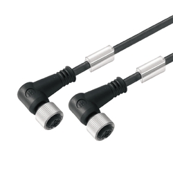 Weidmuller 1009210800 SAIL-M12BWM12W-3-8.0U Исполнение: Концентратор сигналов, контрольная линия, Соединительная линия, M12/M12, Number of poles : 3, 8 m, Гнездо, угловое - Гнездо, угловое, Экранированный: Нет, Светодиод: Нет, Материал оболочки: Полиурет