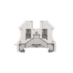 Weidmuller 1010010000 WPE 2.5 WS Исполнение: Клеммы PE, Винтовое соединение, 2.5 мм.кв, 300 A (2,5 мм.кв), белый
