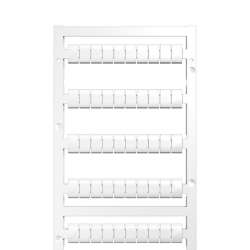 Weidmuller 1011420000 MF-W 9/6.2F MC NE WS Исполнение: MultiFit, Маркировка клеммы, 9 x 6.2 мм.кв Шаг в мм.кв(P): 6.20 WAGO, Legrand, белый