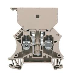 Weidmuller 1014000000 WSI 6/2 GZ/DEF63 Исполнение: W-серия, Клемма с предохранителем, Расчетное сечение: 6 мм.кв, Винтовое соединение