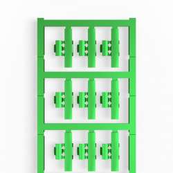 Weidmuller 1014630000 SFC 2/30 MC NE GN Исполнение: SlimFix Clip, Маркировка проводов и кабелей, 3 - 5 мм.кв 30 x 5.8 мм.кв зеленый
