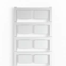 Weidmuller 1014640000 SM 27/18 MC NE GR Исполнение: SwitchMark, Маркировочные элементы для устройств, x 27 мм.кв Держатель SwitchMark, серый