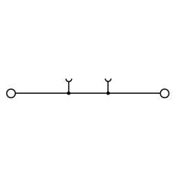 Weidmuller 1019730000 WTD 6/1 EN GR Исполнение: Проходная клемма, Винтовое соединение, 6 мм.кв, 630 V, 41 A серый