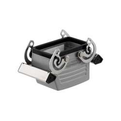 Weidmuller 1021250000 HDC 10B KBU 1M25G Исполнение: HDC - корпус, Типоразмер: 4, Вид защиты: IP65, Корпус соединения, Поперечная скоба для фиксации на нижней части, Стандартный, Типоразмер кабельных вводов: M 25