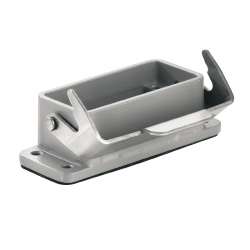 Weidmuller 1021450000 HDC 10A ALU SL Исполнение: HDC - корпус, Типоразмер: 2, Вид защиты: IP65, Проходной корпус, Продольная скоба для фиксации на нижней части, Стандартный