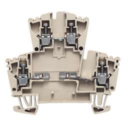 Weidmuller 1023100000 WDK 2.5/D/3 Исполнение: W-серия, Клемма с электронными компонентами, Расчетное сечение: 2.5 мм.кв, Винтовое соединение