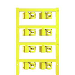 Weidmuller 1025230000 SFC 3/12 MC NE GE Исполнение: SlimFix Clip, Маркировка проводов и кабелей, 3.5 - 7 мм.кв 12 x 12.5 мм.кв желтый