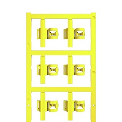 Weidmuller 1025320000 SFC 3/30 MC NE GE Исполнение: SlimFix Clip, Маркировка проводов и кабелей, 3.5 - 7 мм.кв 30 x 12.5 мм.кв желтый