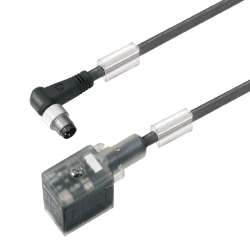 Weidmuller 1026180300 SAIL-VSB-M8W-3-3.0U Исполнение: , Вилка угловой - диодная вилка Weidmuller 1026180300 SAIL-VSB-M8W-3-3.0U Исполнение: , Вилка угловой - диодная вилка