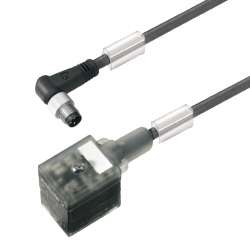 Weidmuller 1026190150 SAIL-VSA-M8W-3-1.5U Исполнение: Клапанный штекер, Вилка угловой - диодная вилка, A Weidmuller 1026190150 SAIL-VSA-M8W-3-1.5U Исполнение: Клапанный штекер, Вилка угловой - диодная вилка, A
