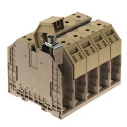 Weidmuller 1026600000 WDU 120/150/5 Исполнение: Проходная клемма, Винтовое соединение, 120 мм.кв, 1000 V, 269 A, Темно-бежевый