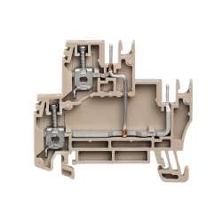 Weidmuller 1027410000 WDK 2.5/BLZ/5.08/ZA V Исполнение: W-серия, Клемма со встроенным разъемом, Проходная клемма, Двухуровневая клемма, Расчетное сечение: 2.5 мм.кв, Винтовое соединение